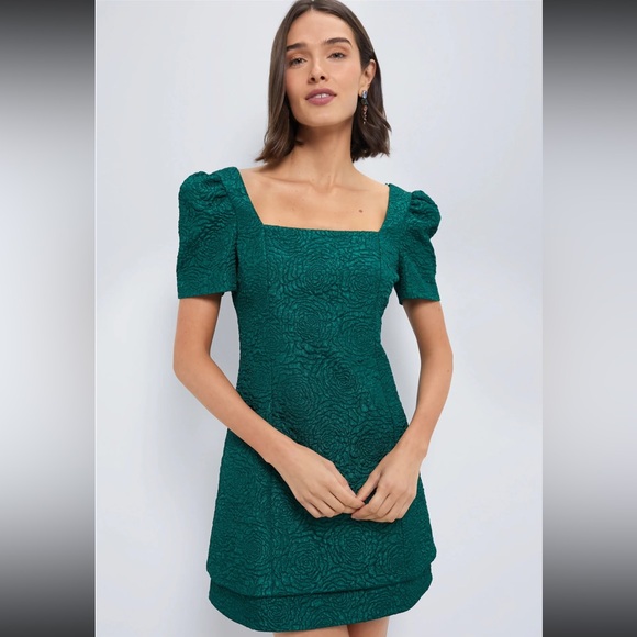 Hyacinth House Dresses & Skirts - Tuckernuck Hyacinth House Emerald green Juliana mini dress NWT